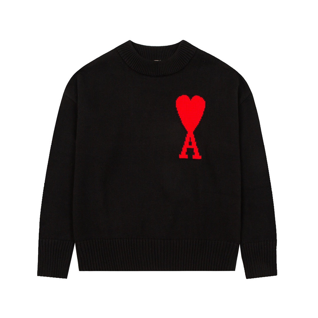 Sweater Unisexe Noir Heart Collection