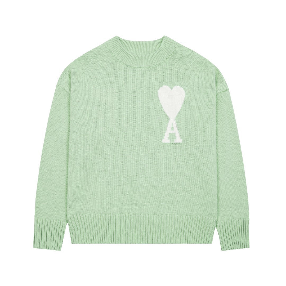 Sweater Mint Unisexe Heart Collection