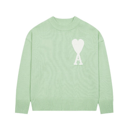 Sweater Mint Unisexe Heart Collection