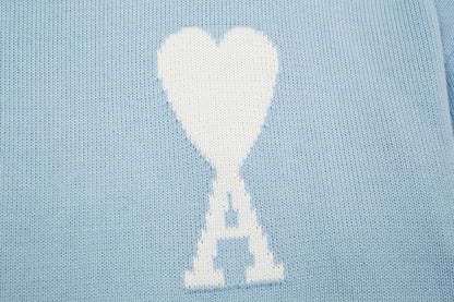 Sweater Unisexe Heart Babyblue