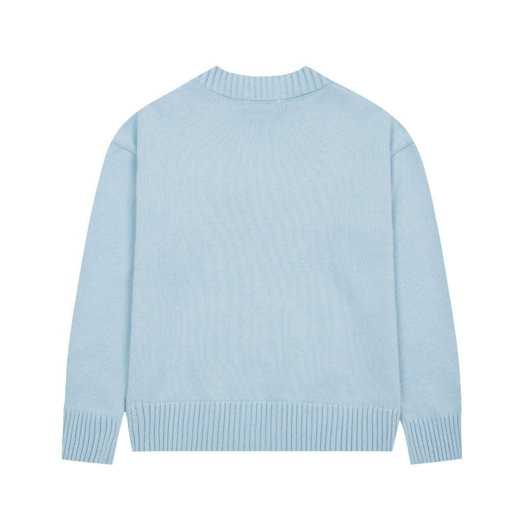 Sweater Unisexe Heart Babyblue