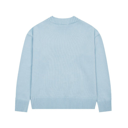 Sweater Unisexe Heart Babyblue