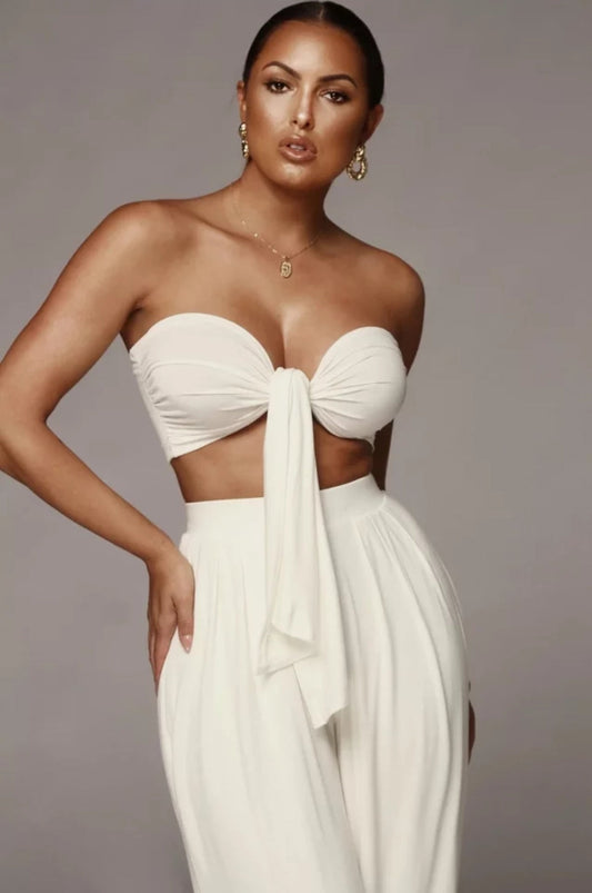 Set Zweiteilig Celina avec Oberteil Drapé