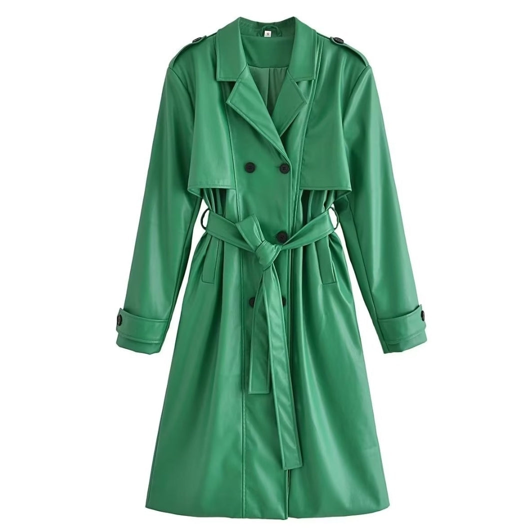 Trenchcoat Ely en matériaux de qualité