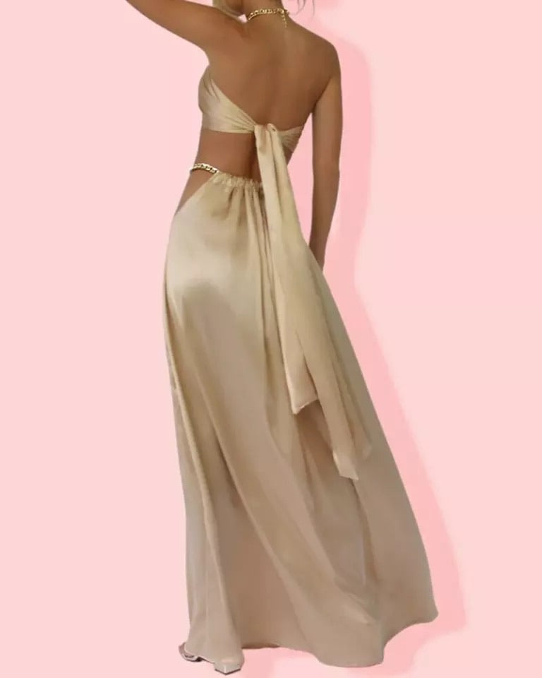 Set Satin Carrie Deux Pièces