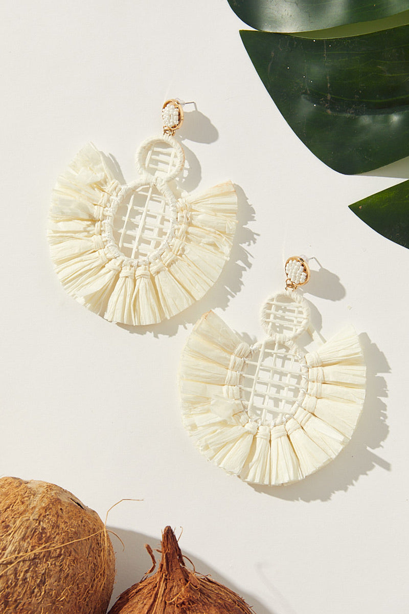 Boucles d'oreilles Boheme en Bast