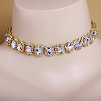 Iced Out Halskette / Choker