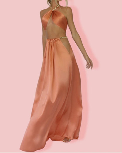 Set Satin Carrie Deux Pièces