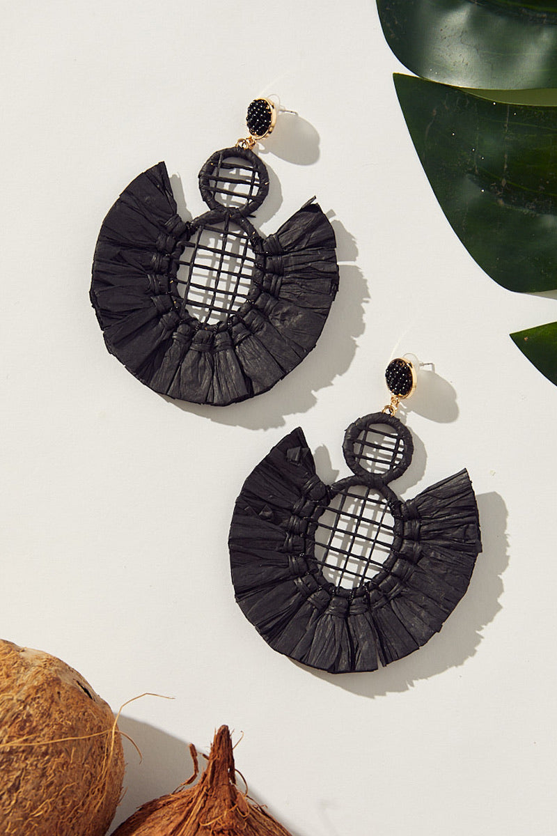 Boucles d'oreilles Boheme en Bast
